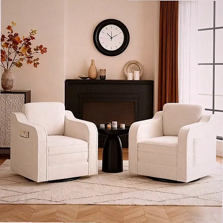 1PC Reclining chair Rotating decorative chair, armchair, single-person sofa