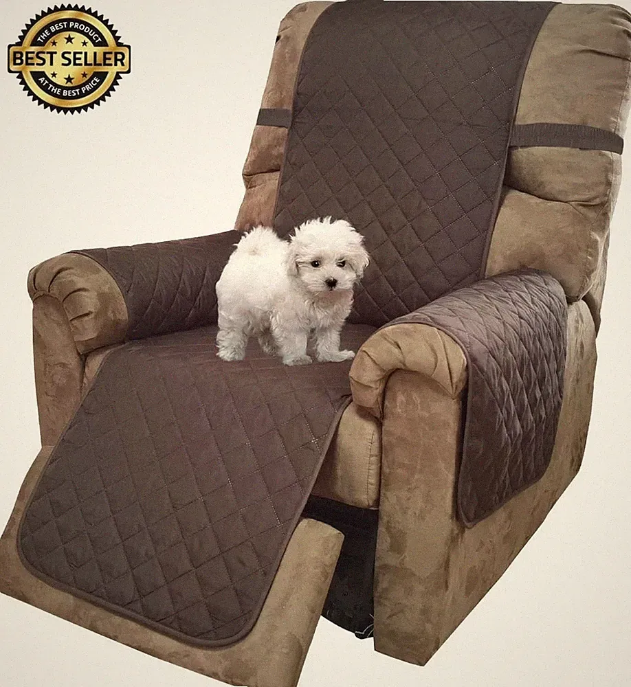 28" Waterproof Recliner Arm Chair Cover Lazy Boy Protector For Kids, Pets, Dogs