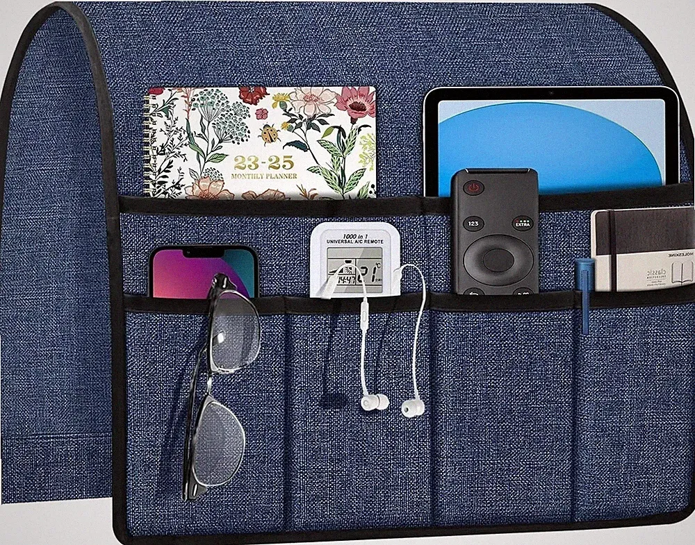 Armchair Caddy for Couch Remote Control Holder Recliner Armrest Organize