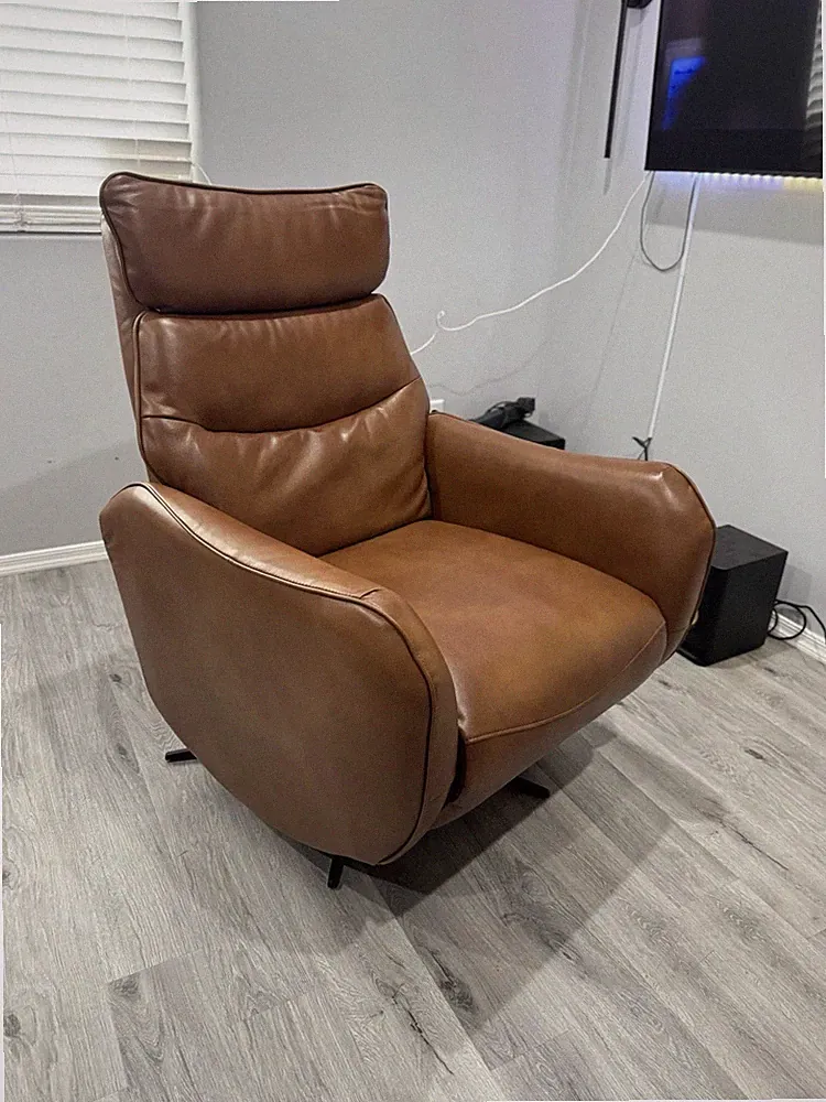 leather recliner chair