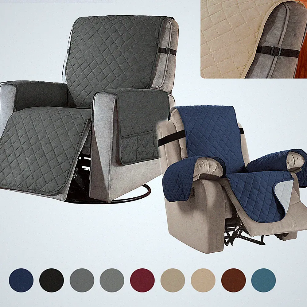 Recliner Sofa Covers Waterproof Anti-Slip Couch Slipcover Furniture Protector
