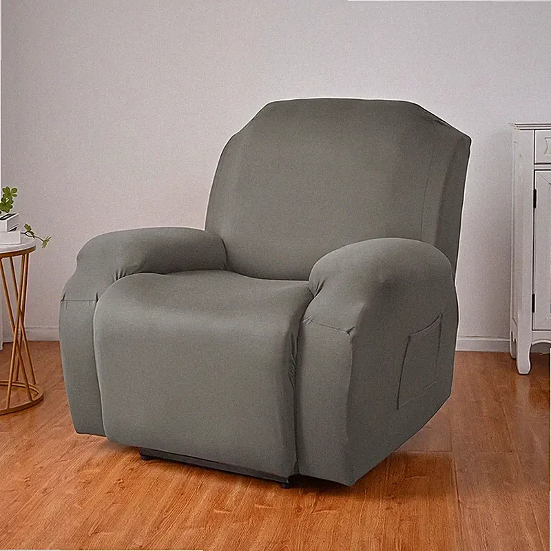 Single Seater Stretch Recliner Chair Cover Elastic Armchair Sofa Couch Slipcover