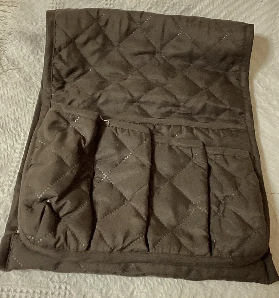 Sofa Organizer and Space Saver Draped over Recliner Armrest, Sofa, Couch